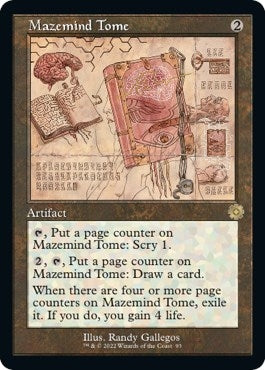 Image for Mazemind Tome (Schematic) (93) (BRR) - Magic: The Gathering