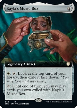 Image for Kayla's Music Box (Extended Art) (62) (BRC) - Magic: The Gathering