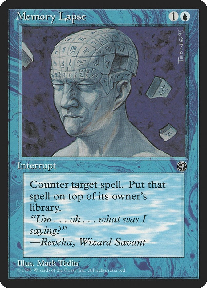 Image for Memory Lapse (32) (HML) - Magic: The Gathering