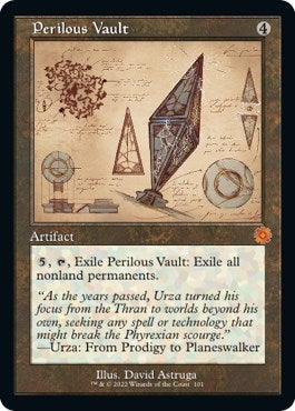 Image for Perilous Vault (Schematic) (101) (BRR) - Magic: The Gathering