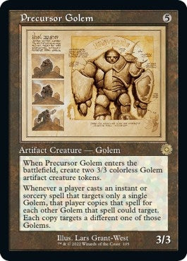 Image for Precursor Golem (Schematic) (105) (BRR) - Magic: The Gathering