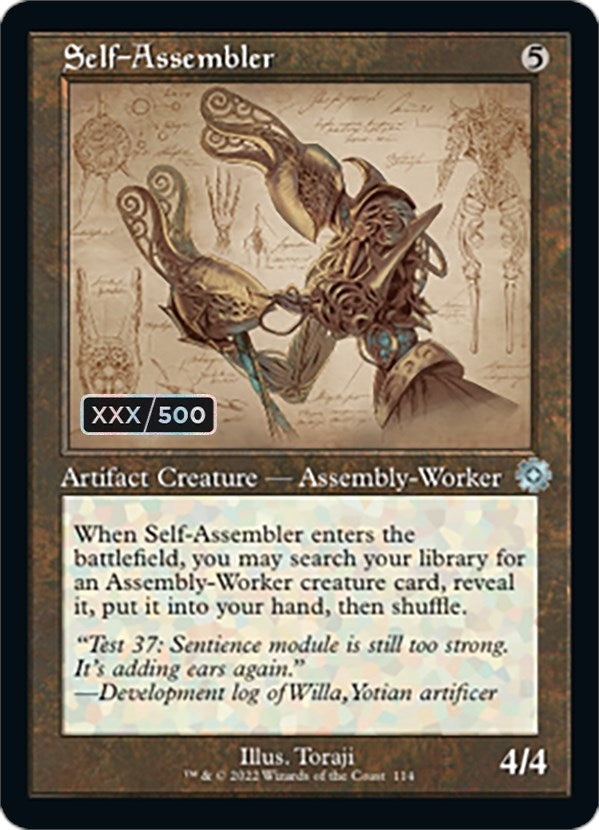 Image for Self-Assembler (Schematic) (Serial Numbered) (114) (BRR) - Magic: The Gathering