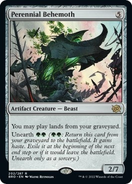Image for Perennial Behemoth (202) (BRO) - Magic: The Gathering