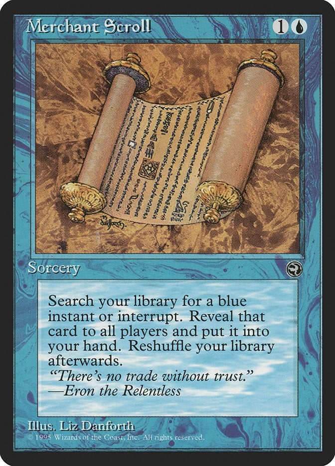 Image for Merchant Scroll (HML) - Magic: The Gathering