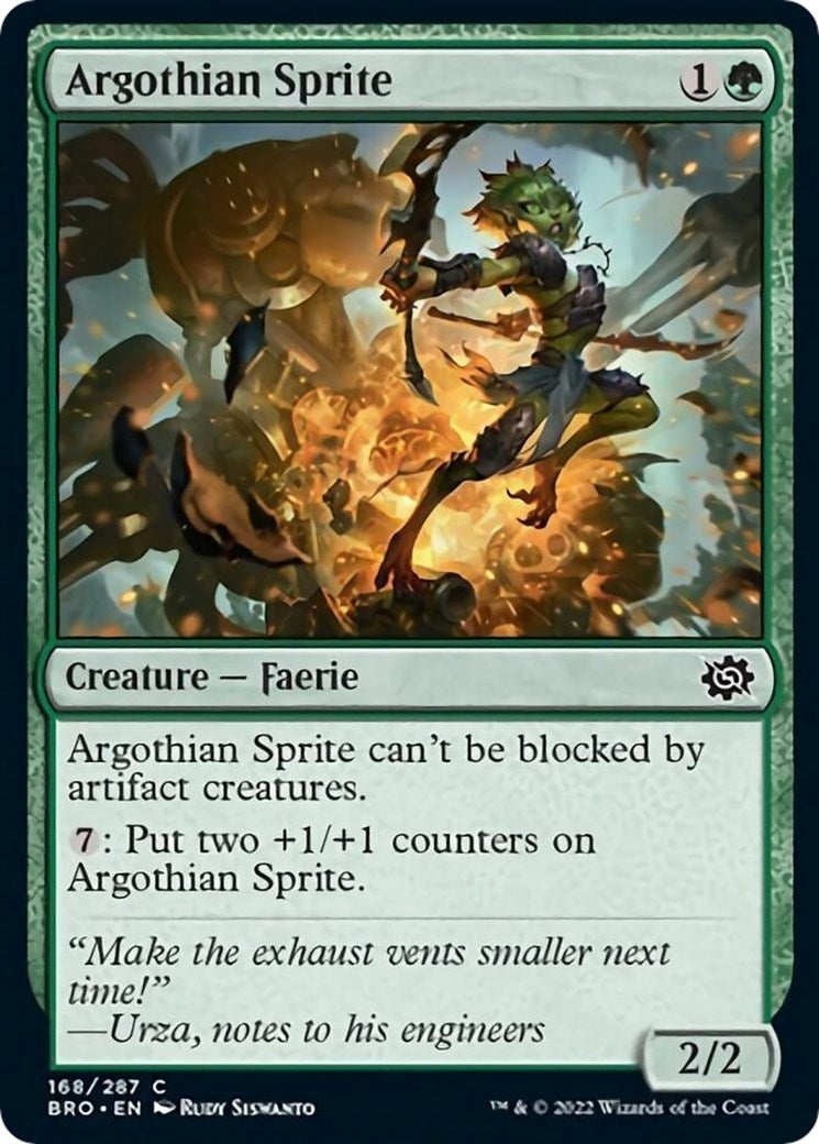 Image for Argothian Sprite (168) (BRO) - Magic: The Gathering