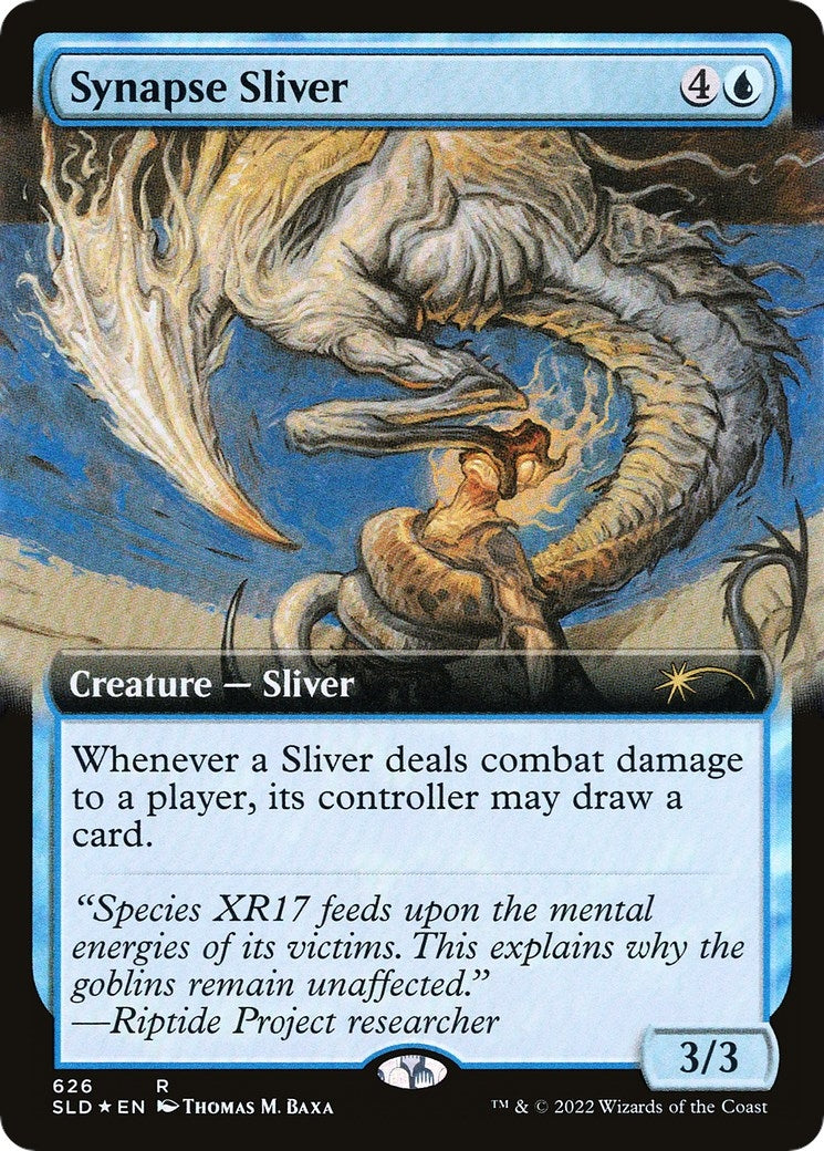 Image for Synapse Sliver (Extended Art) (626) (SLD) - Magic: The Gathering