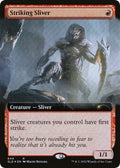 Image for Striking Sliver (Extended Art) (644) (SLD) - Magic: The Gathering