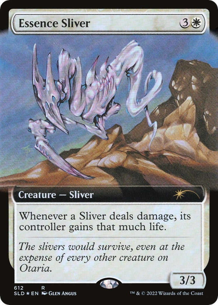 Image for Essence Sliver (Extended Art) (612) (SLD) - Magic: The Gathering