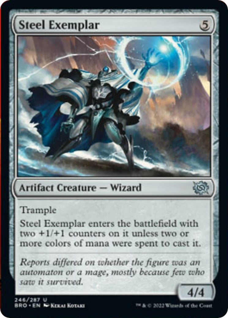 Image for Steel Exemplar (246) (BRO) - Magic: The Gathering