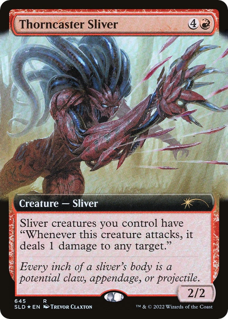 Image for Thorncaster Sliver (Extended Art) (645) (SLD) - Magic: The Gathering