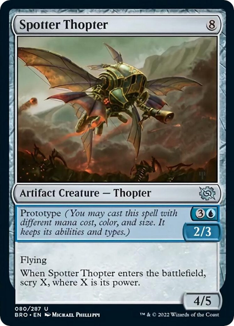 Image for Spotter Thopter (80) (BRO) - Magic: The Gathering