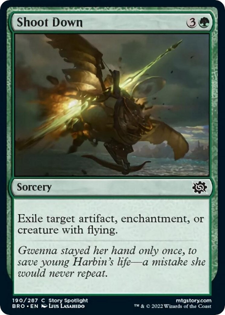 Image for Shoot Down (190) (BRO) - Magic: The Gathering
