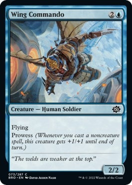 Image for Wing Commando (73) (BRO) - Magic: The Gathering