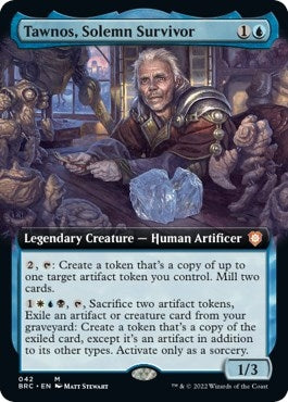 Tawnos, Solemn Survivor (Extended Art) (42) (BRC)