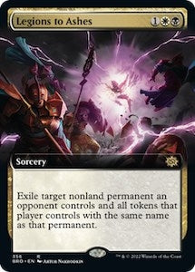 Image for Legions to Ashes (Extended Art) (356) (BRO) - Magic: The Gathering