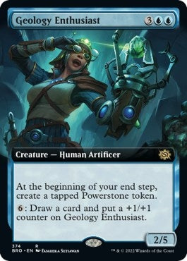 Image for Geology Enthusiast (Extended Art) (374) (BRO) - Magic: The Gathering