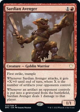 Image for Sardian Avenger (23) (BRC) - Magic: The Gathering