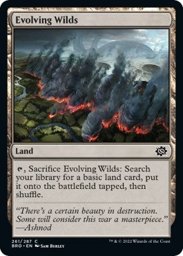 Image for Evolving Wilds (261) (BRO) - Magic: The Gathering