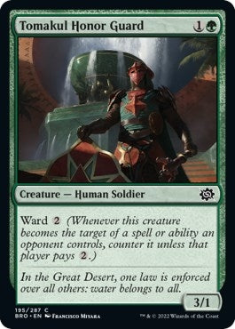 Image for Tomakul Honor Guard (195) (BRO) - Magic: The Gathering
