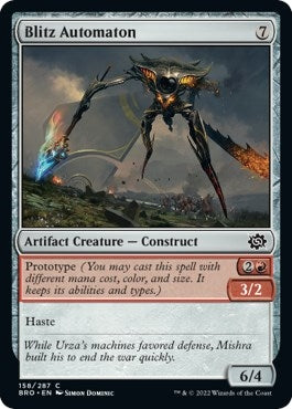 Image for Blitz Automaton (158) (BRO) - Magic: The Gathering