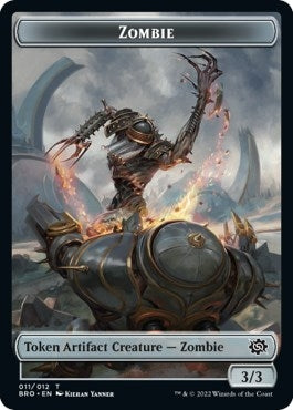 Image for Zombie Token (11) (BRO) - Magic: The Gathering
