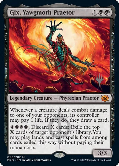 Gix, Yawgmoth Praetor (95) (PPBRO)