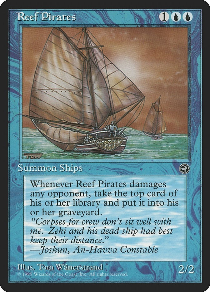 Image for Reef Pirates [Version 2] (36) (HML) - Magic: The Gathering