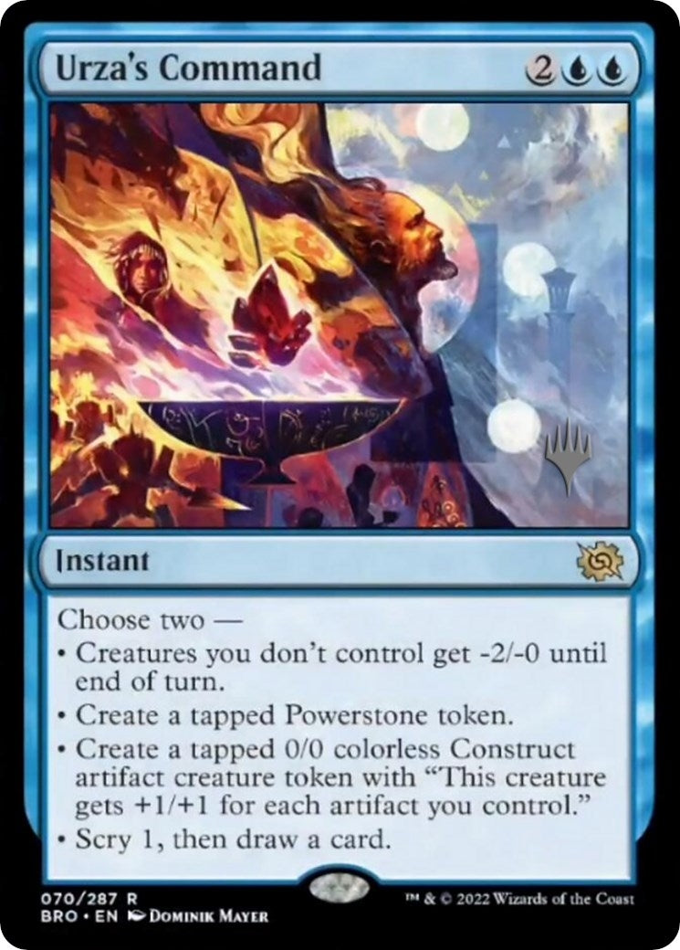 Image for Urza's Command (70) (PPBRO) - Magic: The Gathering