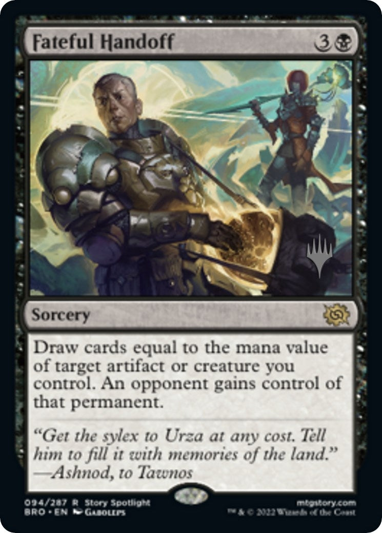 Image for Fateful Handoff (94) (PPBRO) - Magic: The Gathering