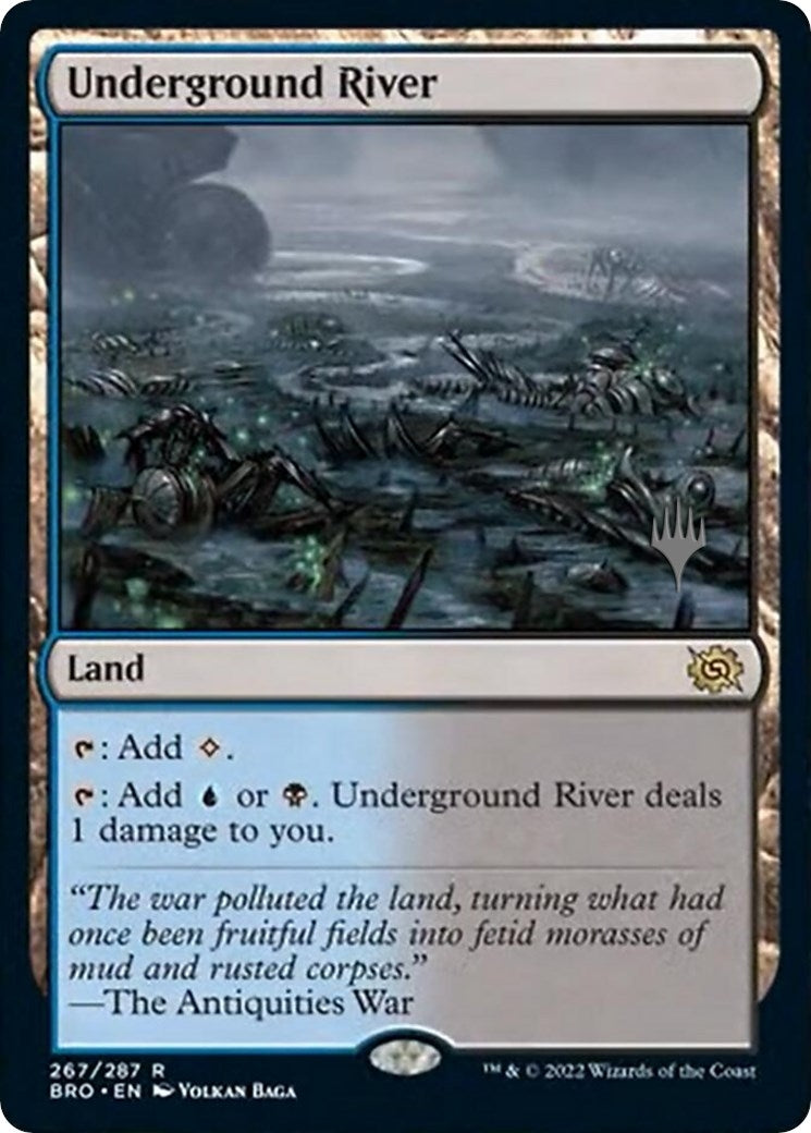Image for Underground River (267) (PPBRO) - Magic: The Gathering
