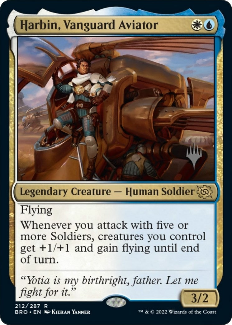 Image for Harbin, Vanguard Aviator (212) (PPBRO) - Magic: The Gathering