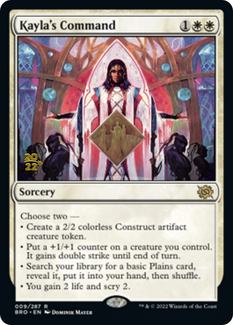 Image for Kayla's Command (9) (PRE) - Magic: The Gathering