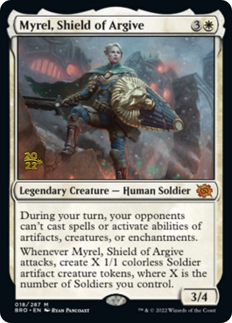 Image for Myrel, Shield of Argive (18) (PRE) - Magic: The Gathering