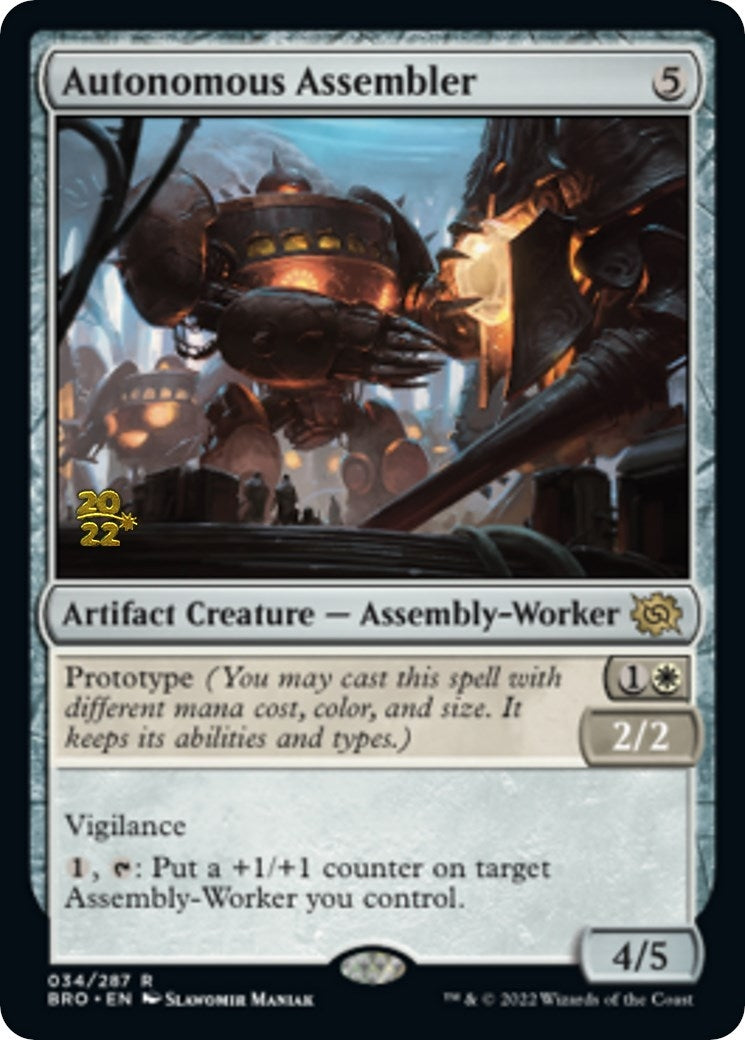 Image for Autonomous Assembler (34) (PRE) - Magic: The Gathering