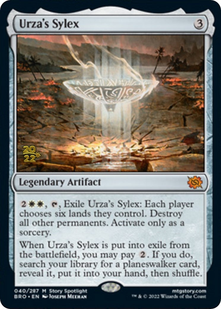 Image for Urza's Sylex (40) (PRE) - Magic: The Gathering