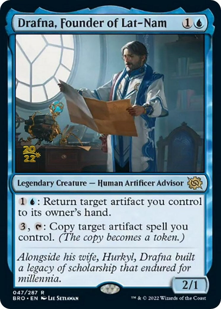 Image for Drafna, Founder of Lat-Nam (47) (PRE) - Magic: The Gathering