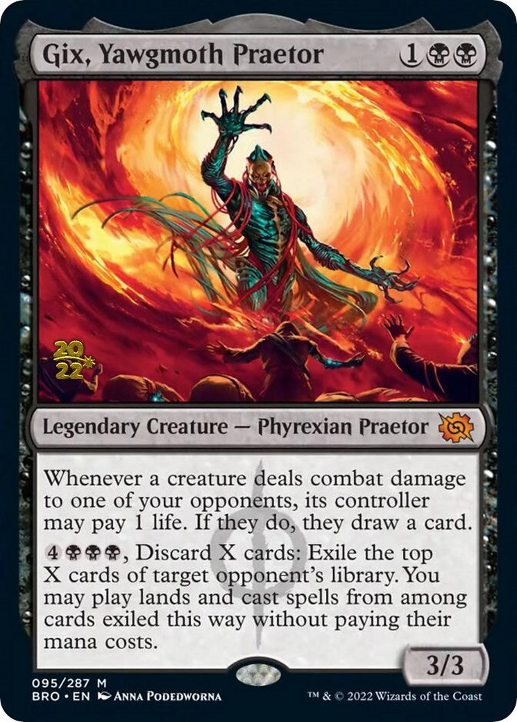 Image for Gix, Yawgmoth Praetor (95) (PRE) - Magic: The Gathering