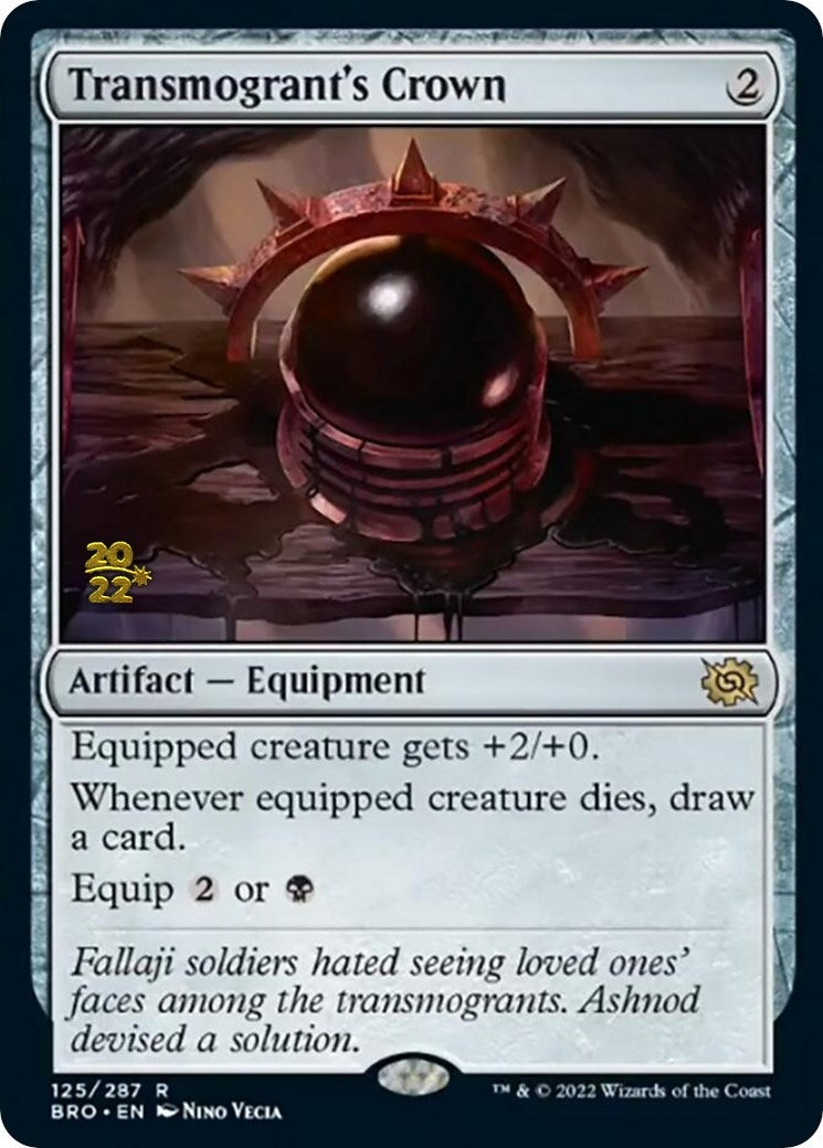 Image for Transmogrant's Crown (125) (PRE) - Magic: The Gathering