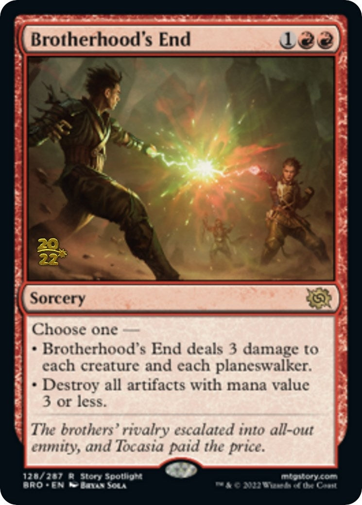 Image for Brotherhood's End (128) (PRE) - Magic: The Gathering