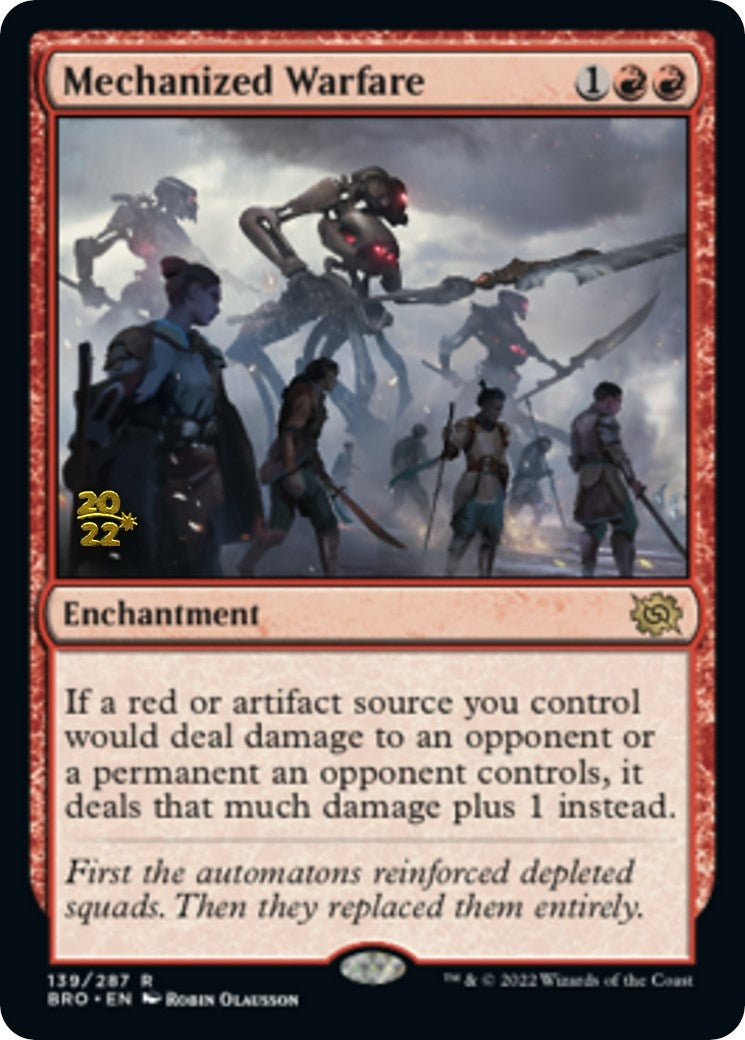 Image for Mechanized Warfare (139) (PRE) - Magic: The Gathering