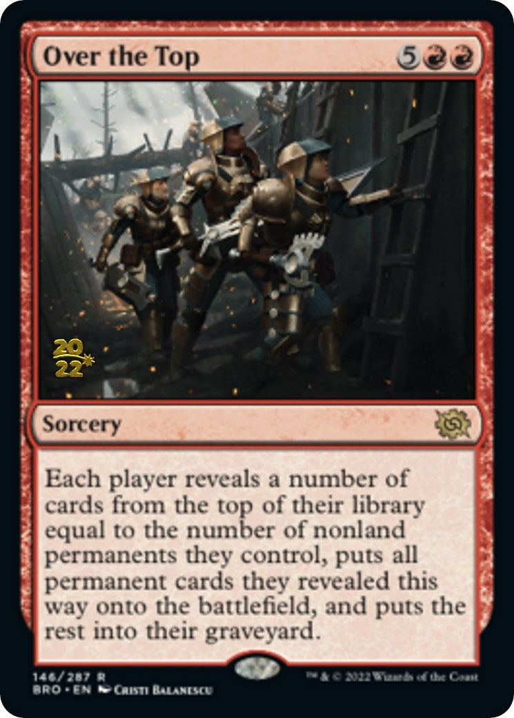 Image for Over the Top (146) (PRE) - Magic: The Gathering