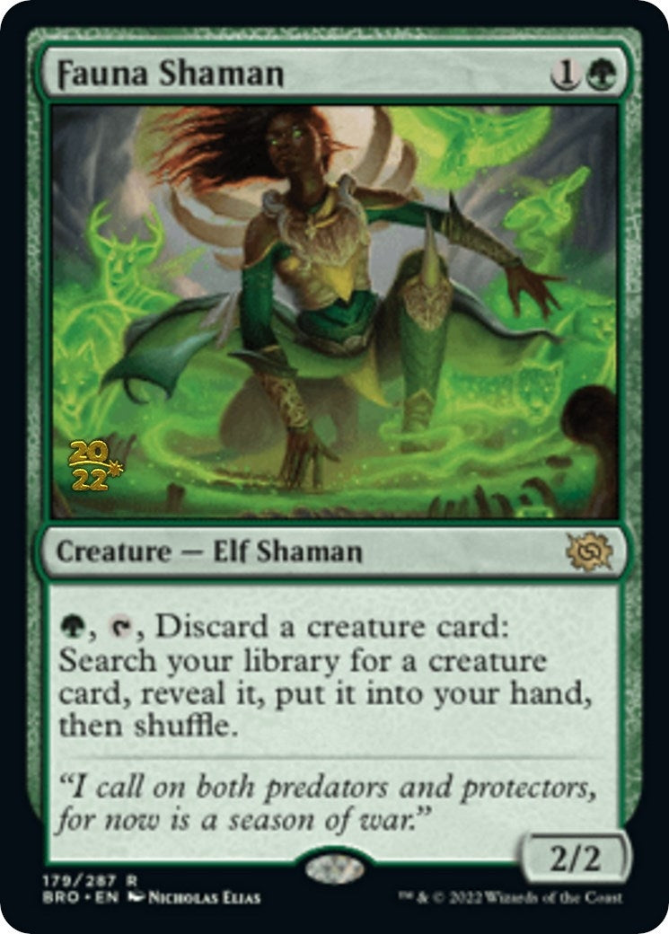 Image for Fauna Shaman (179) (PRE) - Magic: The Gathering