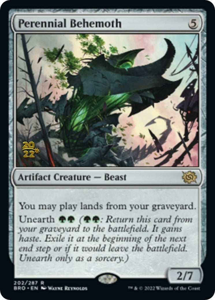 Image for Perennial Behemoth (202) (PRE) - Magic: The Gathering