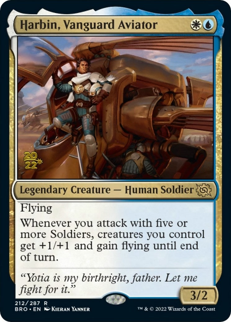 Image for Harbin, Vanguard Aviator (212) (PRE) - Magic: The Gathering