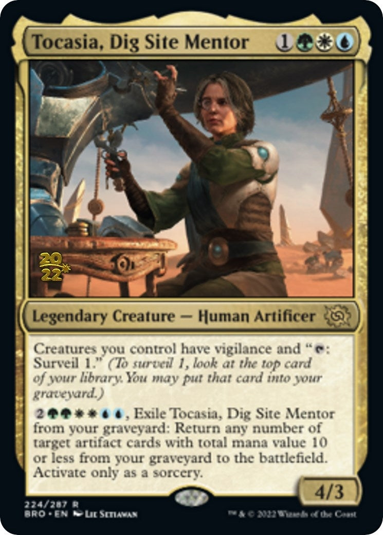 Image for Tocasia, Dig Site Mentor (224) (PRE) - Magic: The Gathering