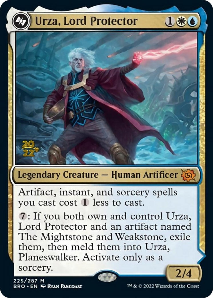 Image for Urza, Lord Protector (225) (PRE) - Magic: The Gathering