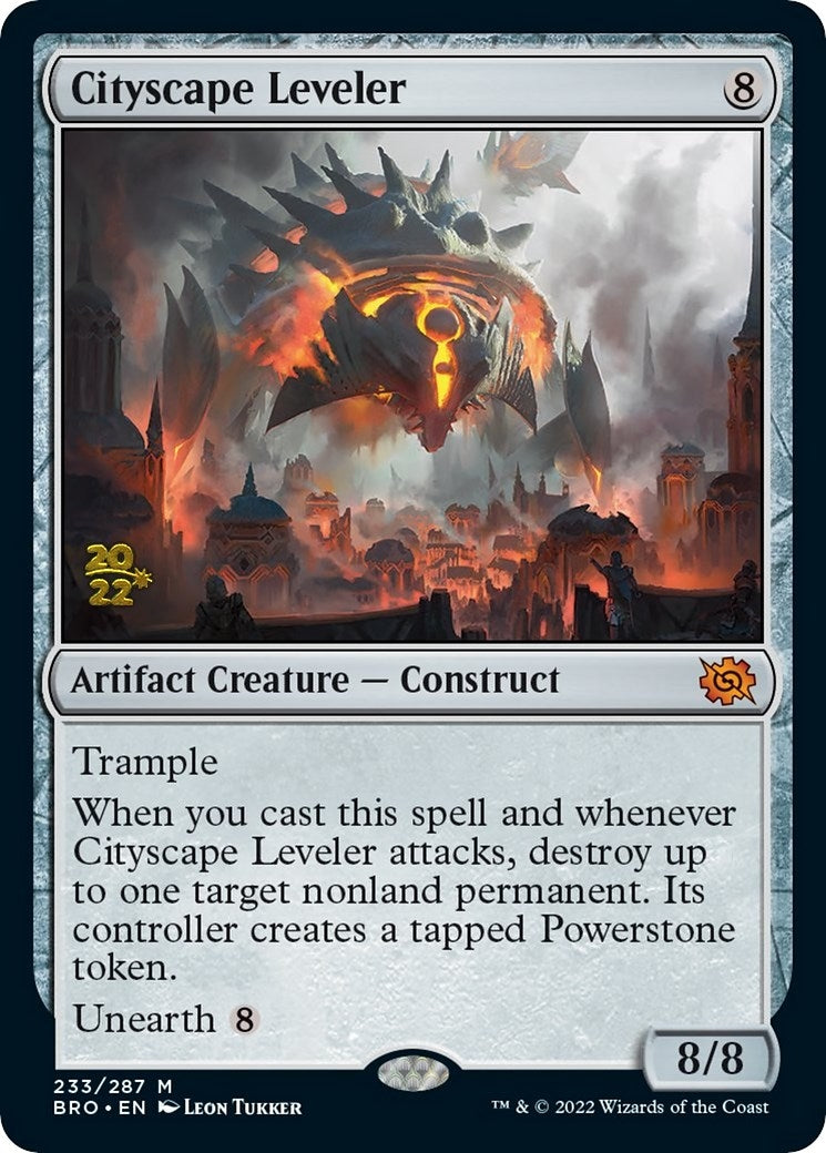Image for Cityscape Leveler (233) (PRE) - Magic: The Gathering