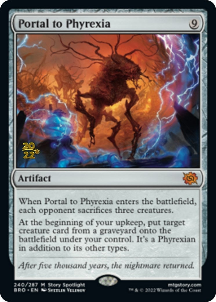 Image for Portal to Phyrexia (240) (PRE) - Magic: The Gathering