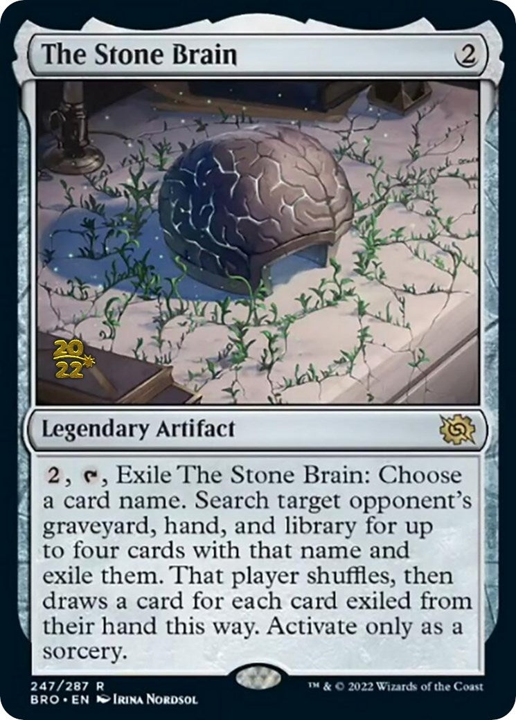 Image for The Stone Brain (247) (PRE) - Magic: The Gathering