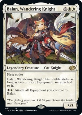 Image for Balan, Wandering Knight (53) (J22) - Magic: The Gathering